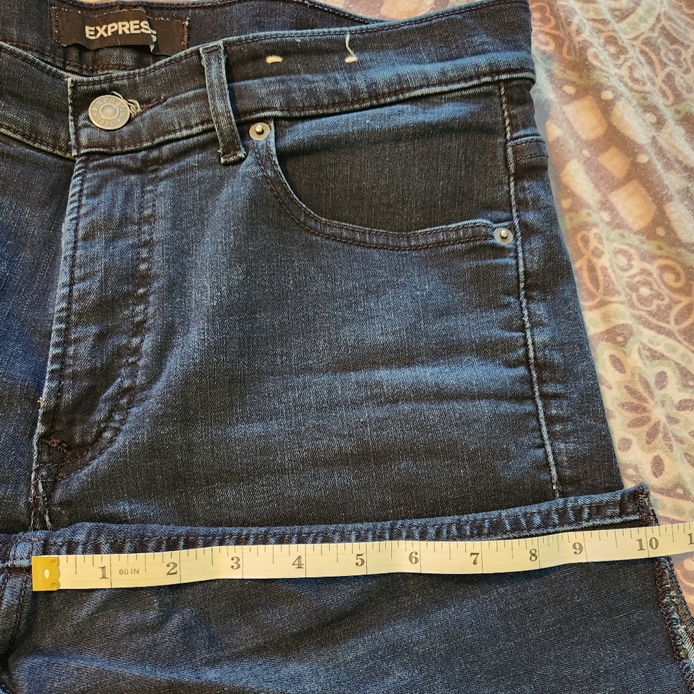 Express High Rise Bermuda Shorts - Picture 3 of 3